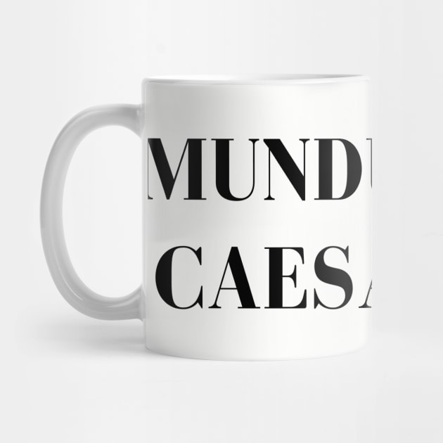 Mundus-Sine-Caesaribus by Creatifly Graphic Tees